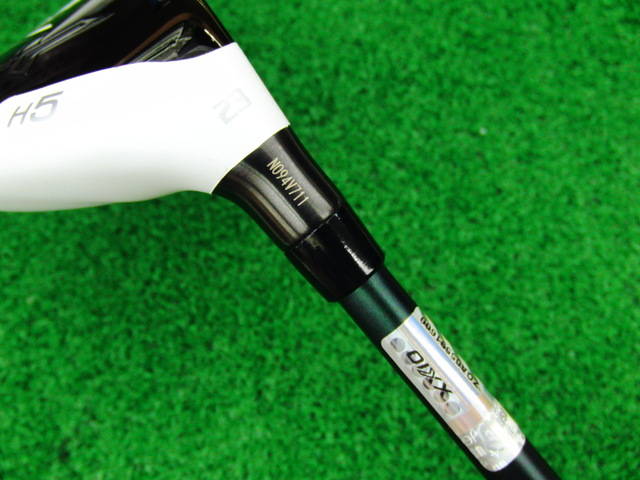 中古 XXIO (2022) X-eks- マットホワイト H5(23°)ユーティリティ ゴルフ用品