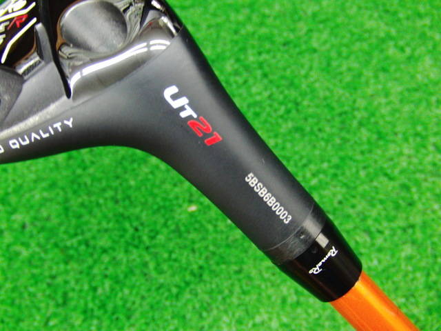 中古 Ray TYPE R PLUS (2025) ブラックチューン #3(21°)ユーティリティ ゴルフ用品