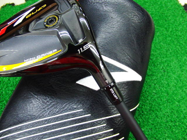 中古 r7 QUAD MINI DRIVER 11.5°ドライバー ゴルフ用品