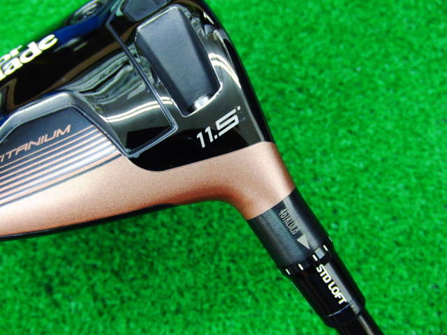 中古 BRNR MINI DRIVER COPPER 11.5°ドライバー ゴルフ用品