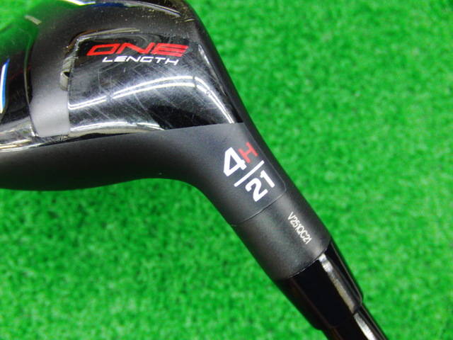 中古 AEROJET ONE LENGTH 4H(21°)ユーティリティ ゴルフ用品