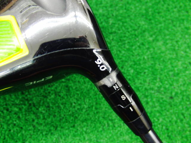 中古 EPIC FLASH SUB ZERO  9°ドライバー ゴルフ用品