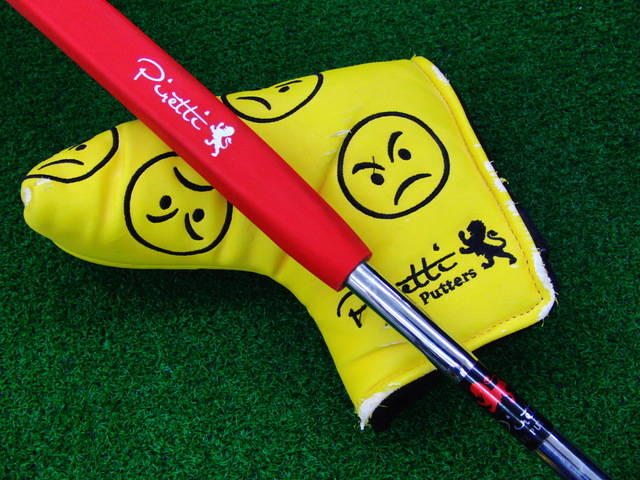 中古 POTENZA ミッドナイトブラックパター ゴルフ用品