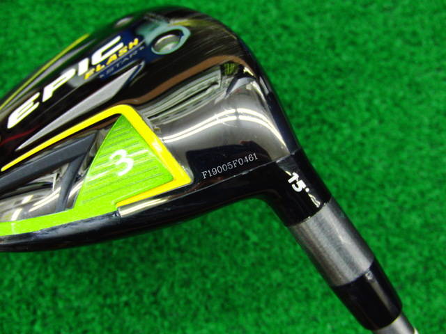 中古 EPIC FLASH STAR #3(15°)フェアウェイウッド ゴルフ用品