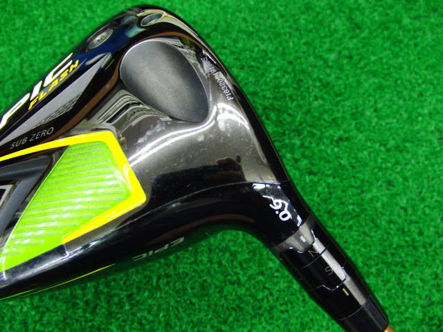 中古 EPIC FLASH SUB ZERO  9°ドライバー ゴルフ用品