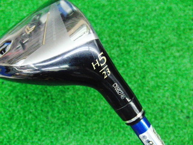 中古 XXIO (2024) ネイビー H5(23°)ユーティリティ ゴルフ用品