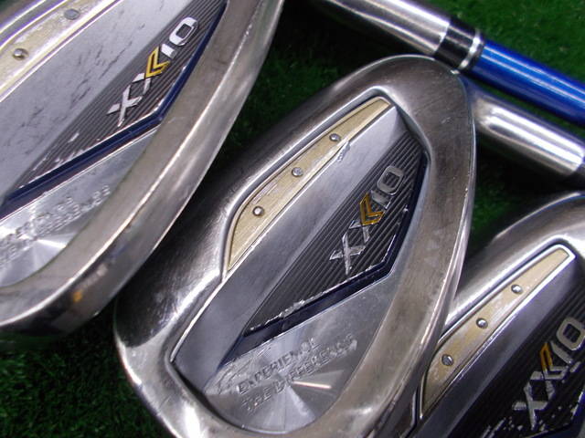 中古 XXIO (2024) ネイビー  7本アイアンセット ゴルフ用品