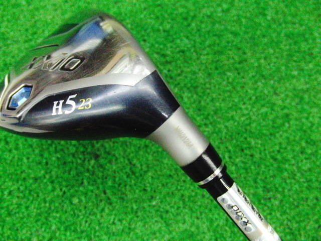 中古 XXIO (2022) ネイビー H5(23°)ユーティリティ ゴルフ用品