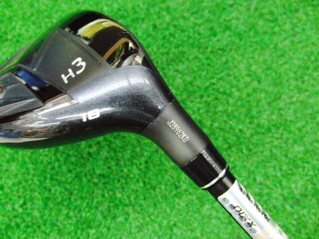 中古 XXIO (2020) X-eks- H3(18°)ユーティリティ ゴルフ用品