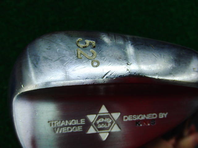 中古 KNS TRIANGLE 52゜ウェッジ ゴルフ用品