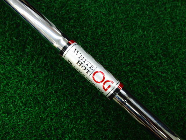 中古 WHITE HOT OG 2-BALL BLADE TOUR LINEDパター ゴルフ用品
