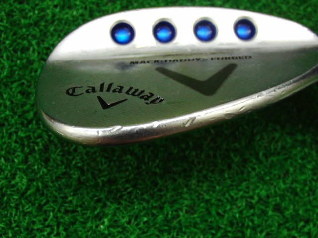 中古 MACK DADDY FORGED (ミルキークロム) 50゜ウェッジ ゴルフ用品