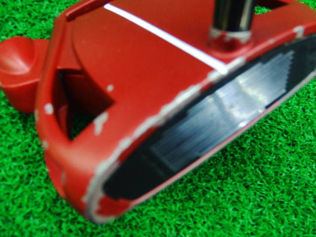 中古 SPIDER TOUR RED センターシャフトパター ゴルフ用品