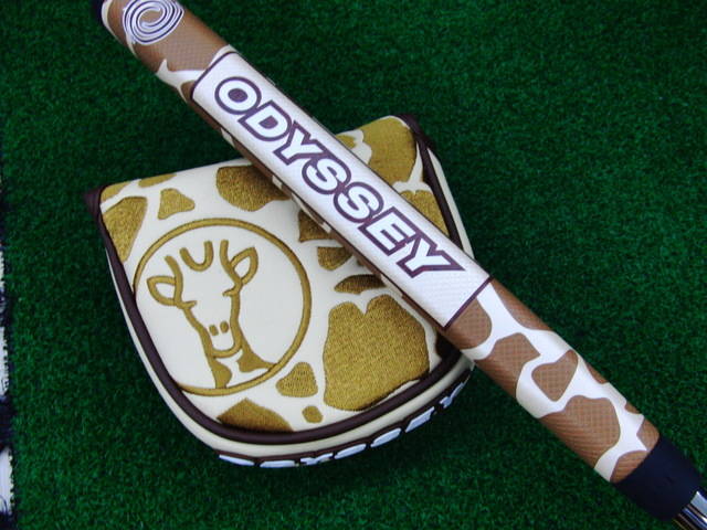 中古 Ai-ONE GIRAFFE BEAM JAILBIRD MINIパター ゴルフ用品