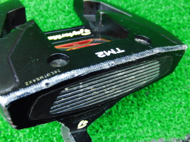 中古 SPIDER GT BLACK TM2 トラスセンターパター ゴルフ用品
