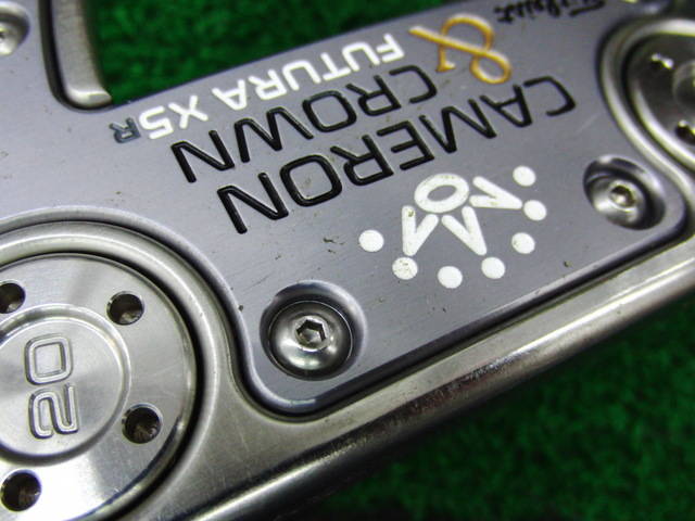 中古 CAMERON & CROWN FUTURA X5Rパター ゴルフ用品