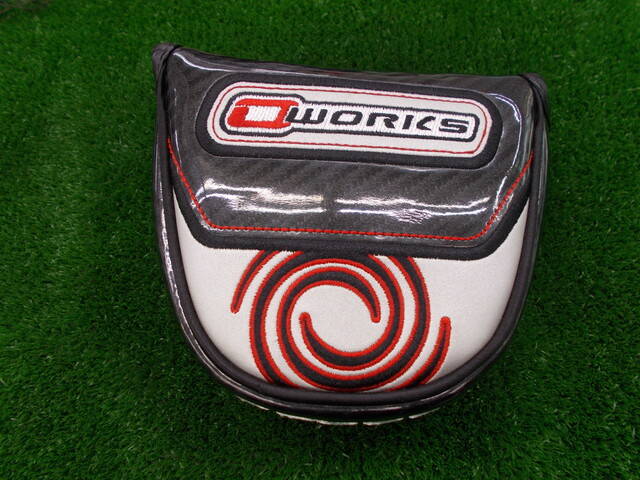 中古 O WORKS RED 2-BALLパター ゴルフ用品