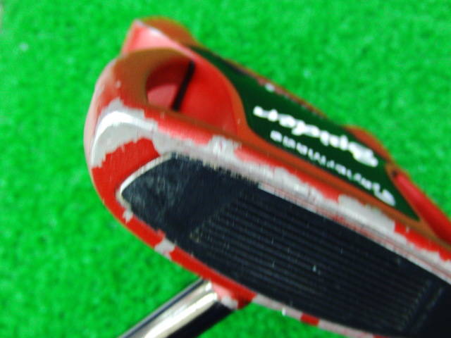 中古 SPIDER TOUR RED センターシャフトパター ゴルフ用品