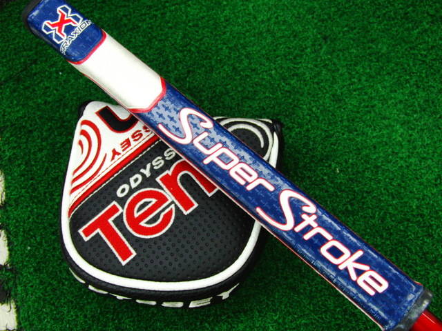 中古 2-ball Ten (2022) TRIPLE TRACK (ダブルベント)パター ゴルフ用品