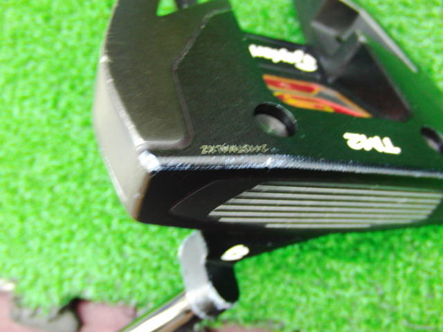 中古 SPIDER GT BLACK TM2 トラスセンターパター ゴルフ用品
