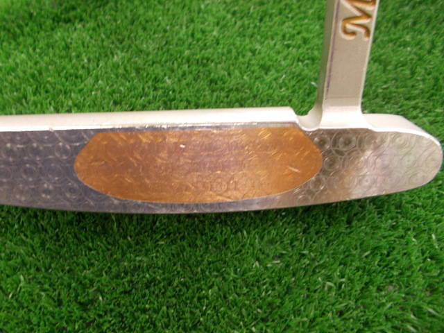 中古 MC-9 LN ホワイトニッケル カッパーパター ゴルフ用品