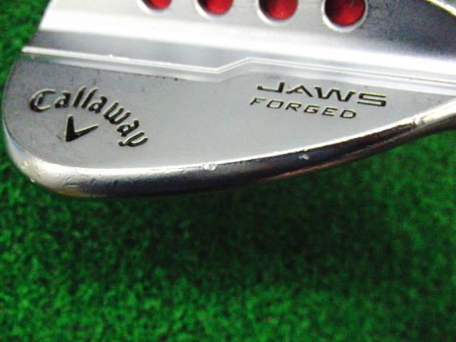 中古 JAWS FORGED クロムメッキ 58°-10°ウェッジ ゴルフ用品