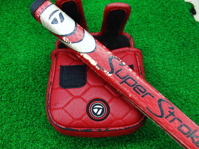 中古 SPIDER TOUR RED センターシャフトパター ゴルフ用品