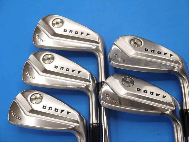GLOBERIDE アイアンセット ONOFF FORGED KURO (2022)  5本