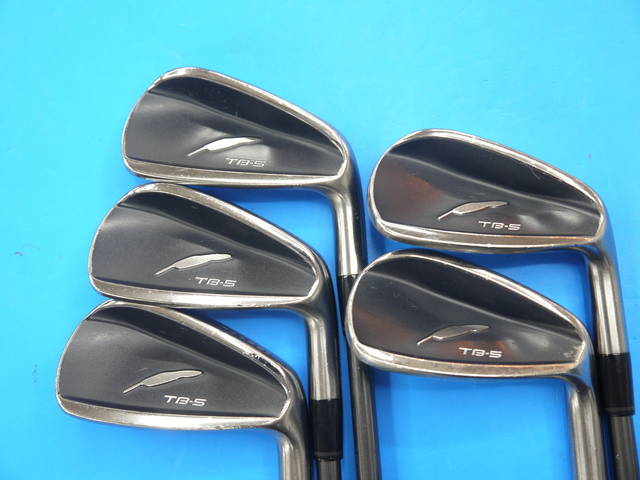 FOURTEEN アイアンセット TB-5 FORGED BLACK Edition  5本