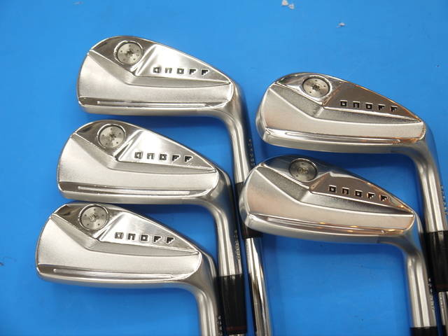 GLOBERIDE アイアンセット ONOFF FORGED KURO (2024) 5本