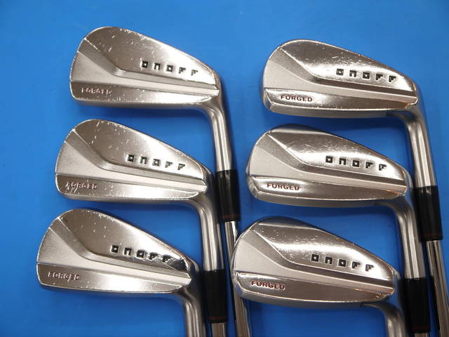 GLOBERIDE アイアンセット ONOFF FORGED KURO (2020)  6本