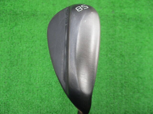 Titleist ウェッジ Vokey SM9 ジェットブラック 58°-12D