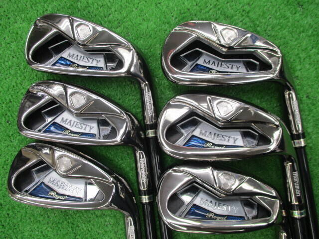 MAJESTY GOLF アイアンセット MAJESTY ROYAL BLACK 6本