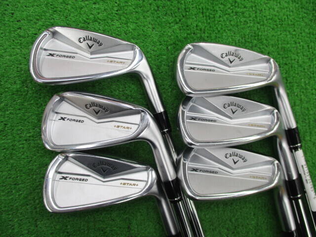 Callaway アイアンセット X FORGED STAR+ (2024) 6本