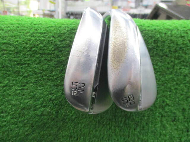 Titleist ウェッジ Vokey SM8 ツアークローム 52°-12F