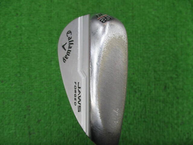 Callaway ウェッジ JAWS FORGED クロムメッキ 58°-10°