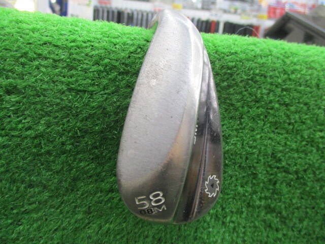 Titleist ウェッジ Vokey SM7 ブラッシュドスチール 58゜-08M