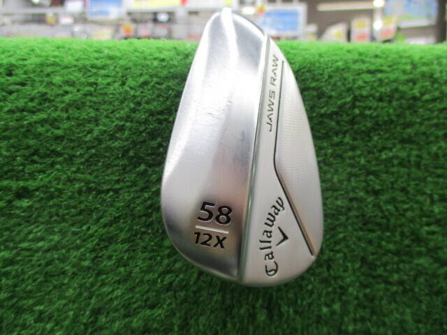 Callaway ウェッジ JAWS RAW クロム 58°-12X