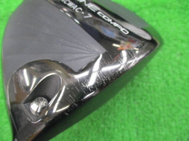 中古 WACCINE compo WACWAC-7ドライバー ゴルフ用品