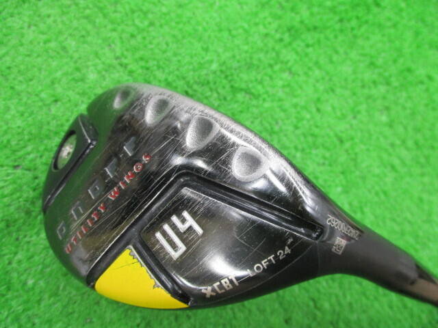 中古 ONOFF UTILITY WINGS KURO (2022) U4(24°)ユーティリティ ゴルフ用品