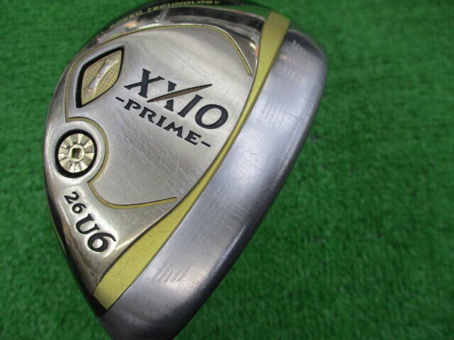 中古 XXIO PRIME (2017) U6(26゜)ユーティリティ ゴルフ用品
