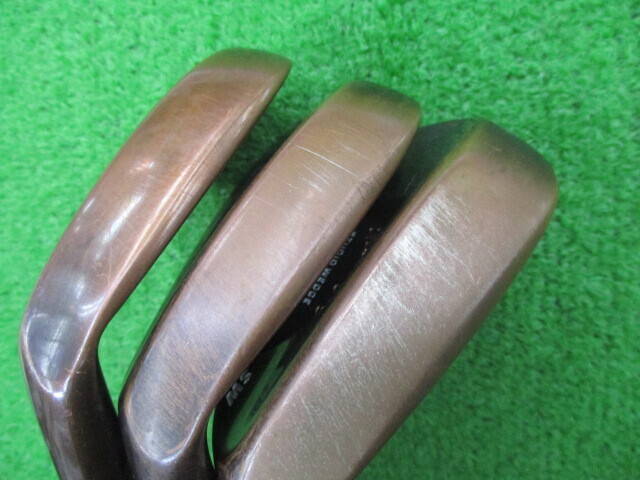 中古 STUDIO WEDGE M425 (銅メッキ) カスタムウェッジ ゴルフ用品