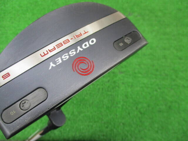 中古 TRI-BEAM 6Mパター ゴルフ用品