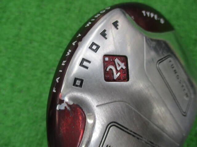 中古 ONOFF FAIRWAY WINGS (2012) TYPE-D 24゜ユーティリティ ゴルフ用品