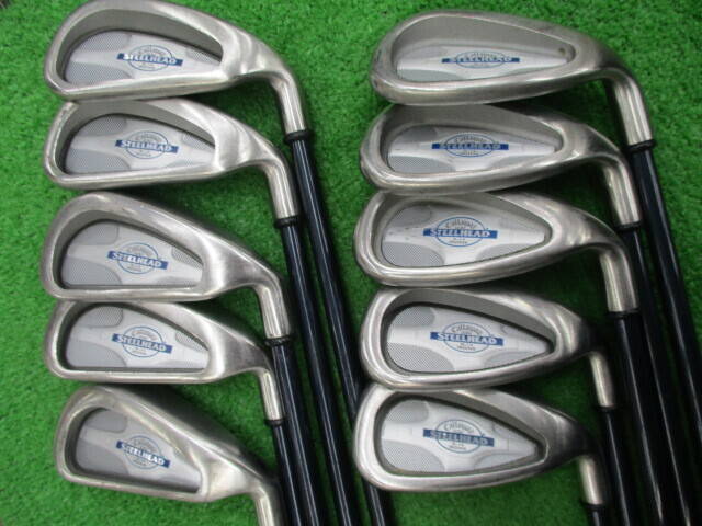 中古 STEELHEAD X-14 10本アイアンセット ゴルフ用品