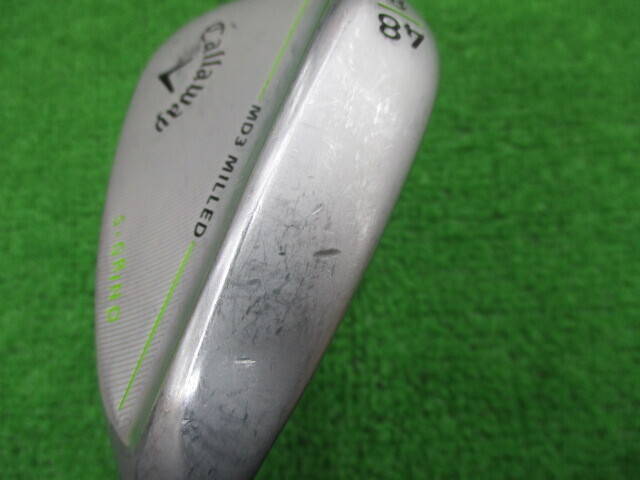 中古 MD3 MILLED (クロムメッキ) 48゜ S-GRINDウェッジ ゴルフ用品