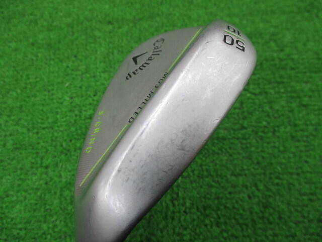 中古 MD3 MILLED (クロムメッキ) 50゜ S-GRINDウェッジ ゴルフ用品