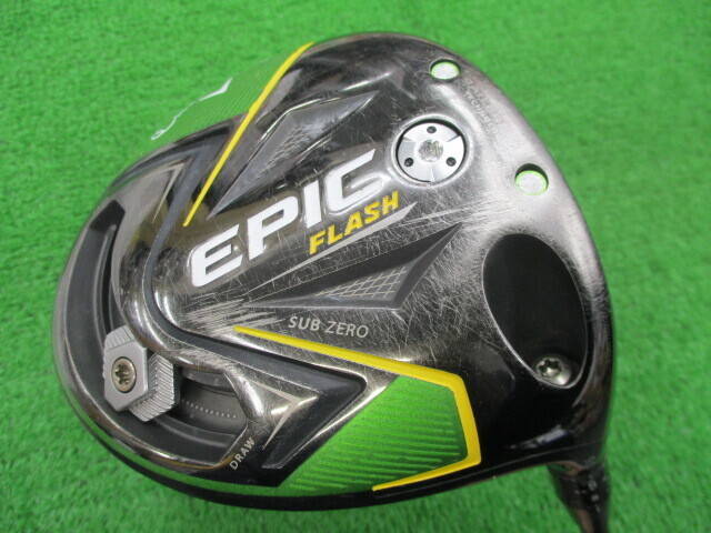 中古 EPIC FLASH SUB ZERO  9°ドライバー ゴルフ用品