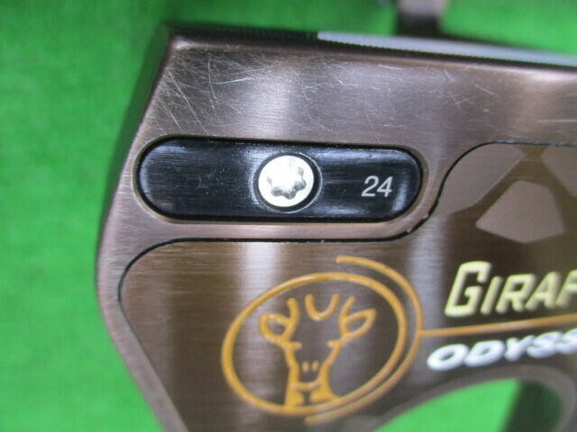 中古 GIRAFFE-BEAM #7パター ゴルフ用品