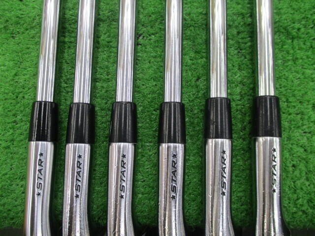 中古 X FORGED STAR (2021) 6本アイアンセット ゴルフ用品